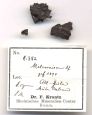 Štrasburk, Francie - Alt Bela v Collection des Museé de minéralogie, Université de Strasbourg. Jsou zde tři malé kusy o váze 4,8 g, 3,6 g a 0,1 g. Tyto kusy byly dne 16. října 1908 zakoupeny prostřednictvím Mineralogische Institut Wilhelm, a to od Rheinischen Mineralien-Contor Krantz z Bonnu.